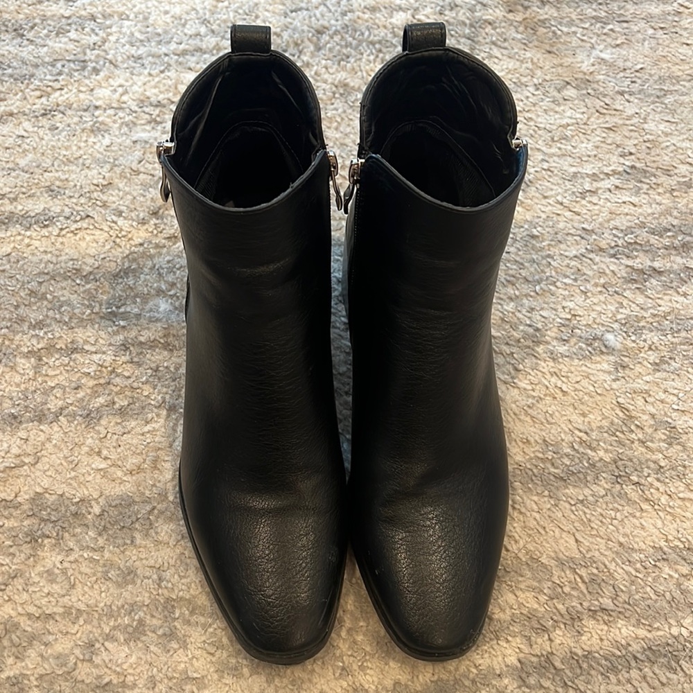 Black Billini Side Zip Booties